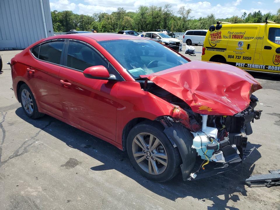 Продаж на аукціоні авто 2017 Hyundai Elantra, vin: KMHD84LF0HU063083, номер лоту: 53886136