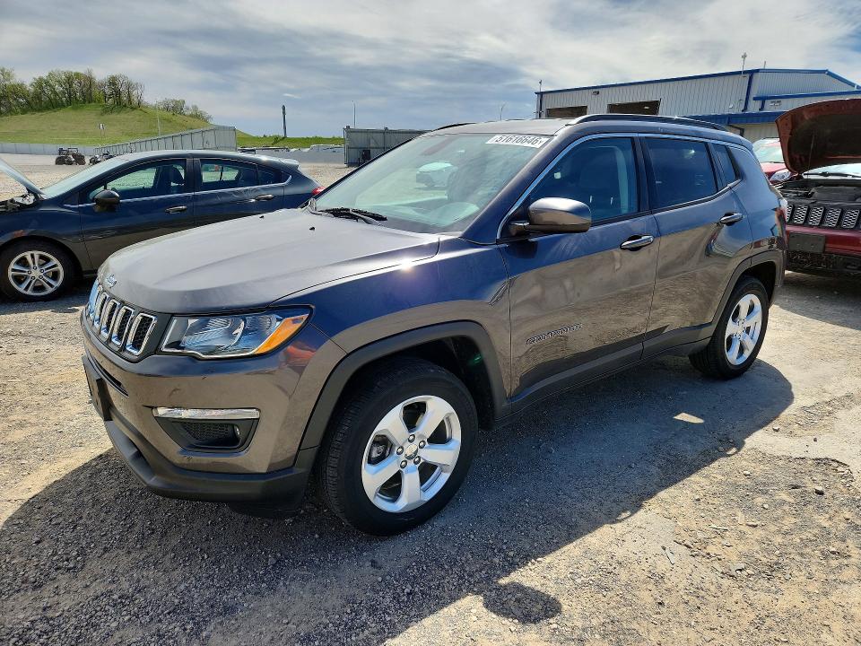 Продаж на аукціоні авто 2021 Jeep Compass, vin: 3C4NJDBB3MT599512, номер лоту: 51616646