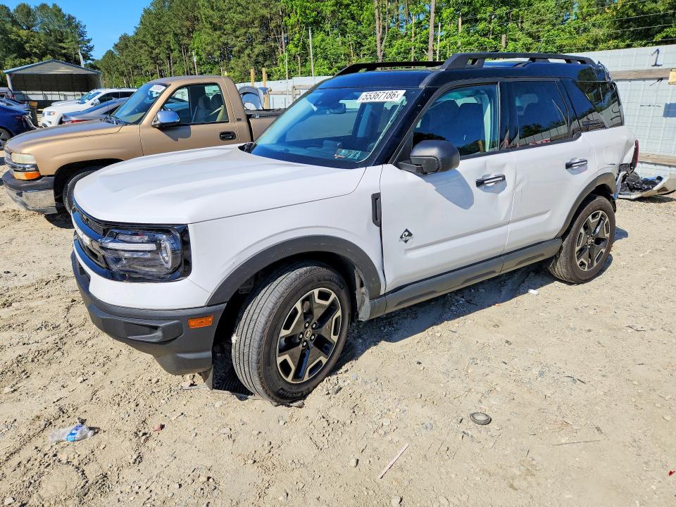 2022 Ford Bronco Sport მანქანა იყიდება აუქციონზე, vin: 3FMCR9C60NRE00764, აუქციონის ნომერი: 55367186