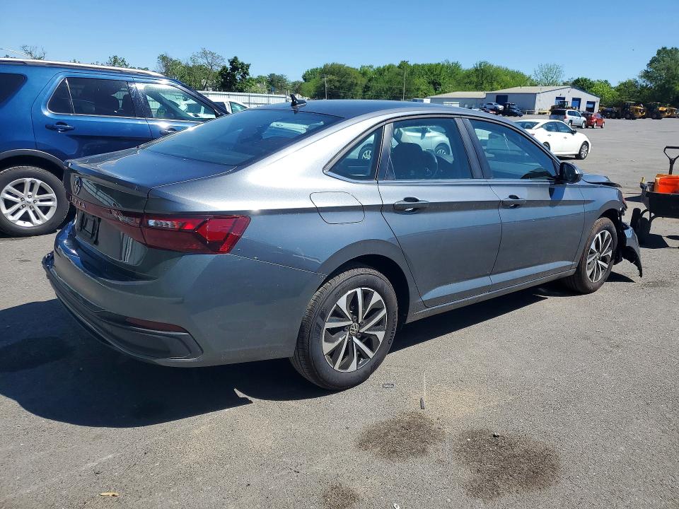 53159776 :رقم المزاد ، 3VW5X7BU9SM111329 vin ، 2025 Volkswagen Jetta مزاد بيع