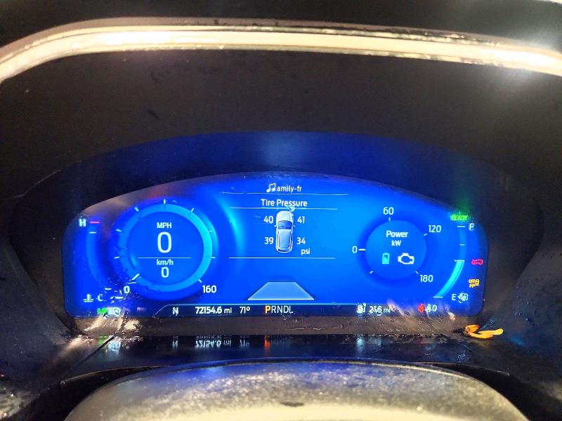 2022 Ford Escape მანქანა იყიდება აუქციონზე, vin: 1FMCU9DZ8NUA76642, აუქციონის ნომერი: 53401476