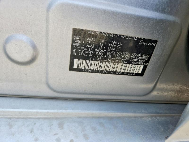 Aukcja sprzedaży 2015 Subaru Legacy, vin: 4S3BNEN61F3041748, numer aukcji: 55244916