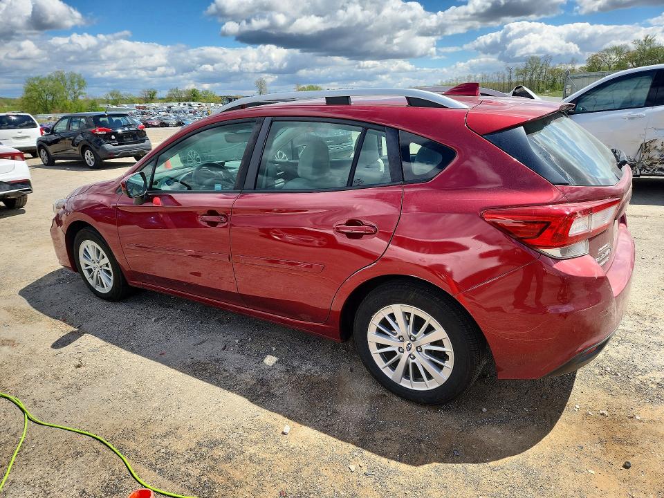 2018 Subaru Impreza მანქანა იყიდება აუქციონზე, vin: 4S3GTAD61J3719185, აუქციონის ნომერი: 53283686