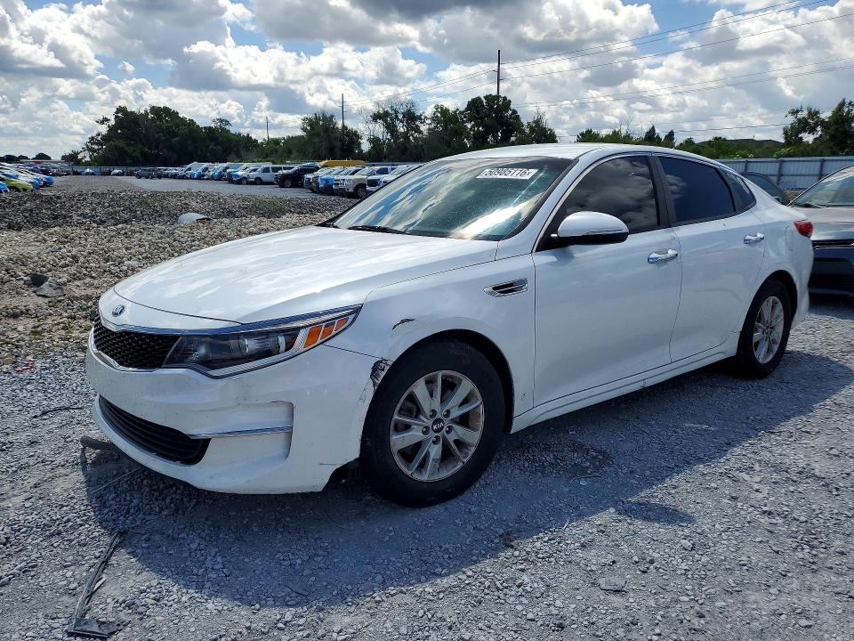 2016 Kia Optima მანქანა იყიდება აუქციონზე, vin: KNAGT4L32G5087431, აუქციონის ნომერი: 50985116
