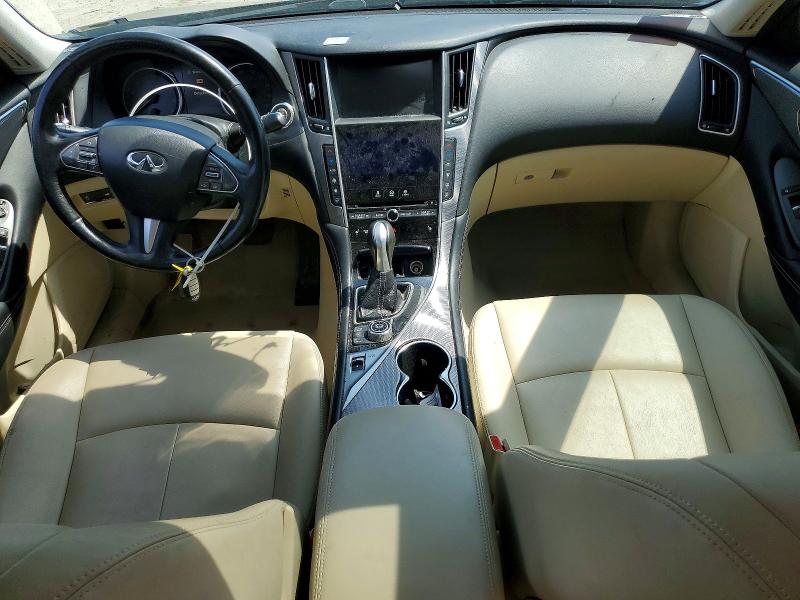 53757026 :رقم المزاد ، JN1BV7ARXFM412432 vin ، 2015 Infiniti Q50 مزاد بيع