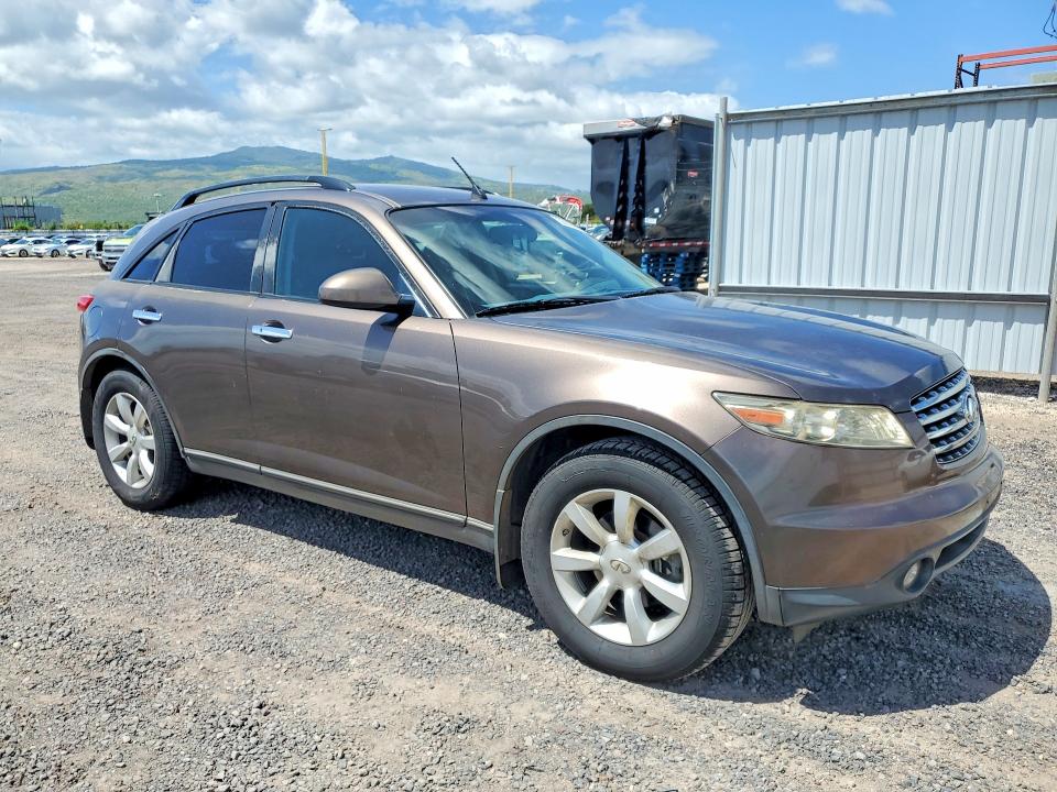 55096636 :رقم المزاد ، JNRAS08U54X108410 vin ، 2004 Infiniti Fx35 مزاد بيع