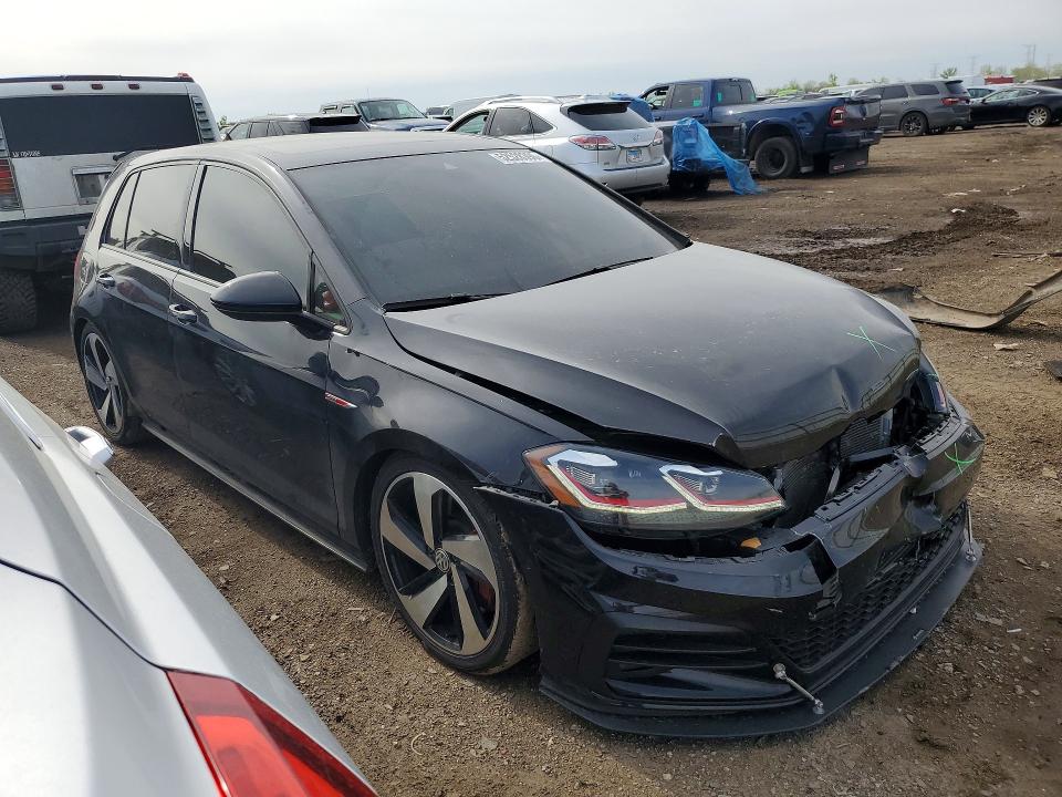 52528396 :رقم المزاد ، 3VW6T7AU3KM023586 vin ، 2019 Volkswagen Gti مزاد بيع