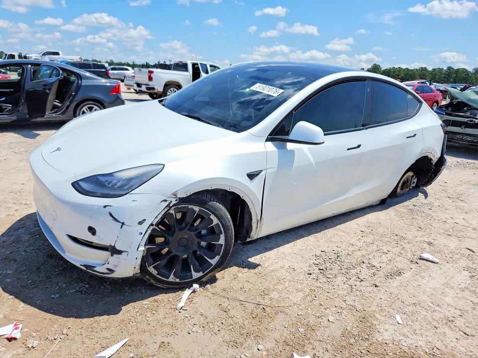 Auction sale of the 2021 Tesla Model Y, vin: 5YJYGDEE8MF201369, lot number: 51921076