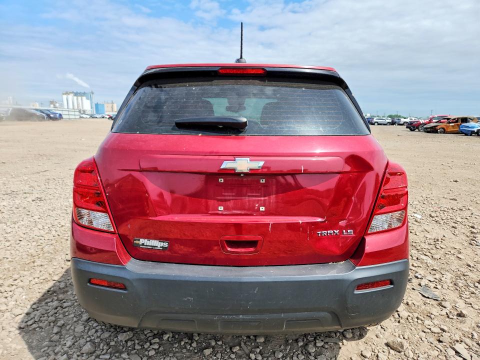 2015 Chevrolet Trax მანქანა იყიდება აუქციონზე, vin: KL7CJKSB7FB156213, აუქციონის ნომერი: 54497596