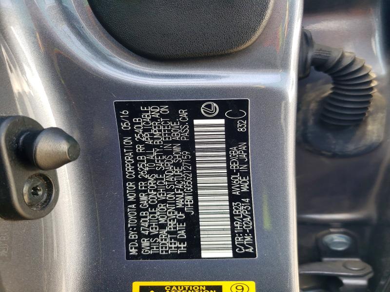 Продажа на аукционе авто 2016 Lexus Es, vin: JTHBW1GG5G2127159, номер лота: 53288416