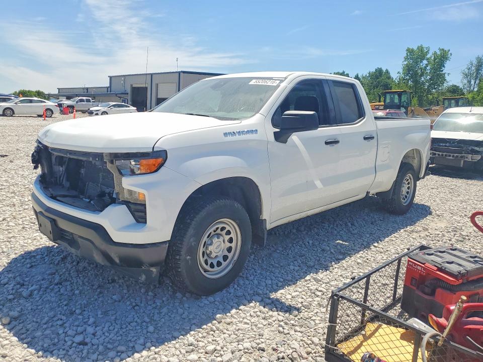 55206216 :رقم المزاد ، 1GCRAAEK1PZ256657 vin ، 2023 Chevrolet Silverado مزاد بيع