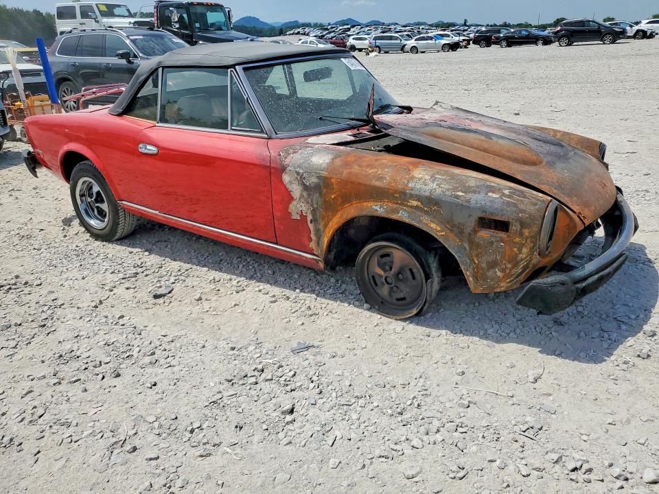 54067066 :رقم المزاد ، 124CS20150115 vin ، 1979 Fiat Spider مزاد بيع