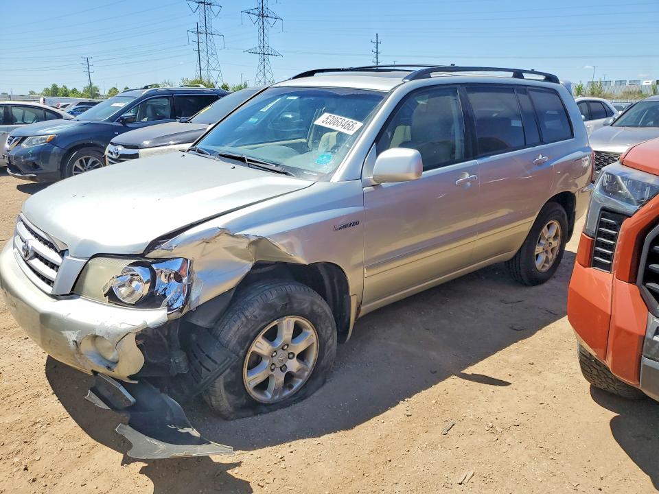 53068466 :رقم المزاد ، JTEHF21A330111209 vin ، 2003 Toyota Highlander مزاد بيع