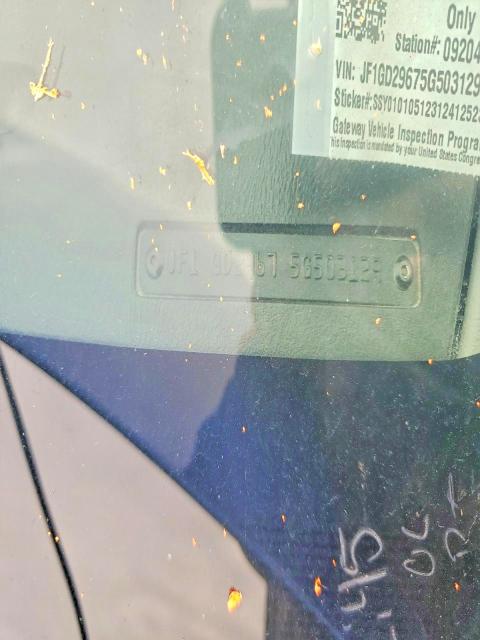 Aukcja sprzedaży 2005 Subaru Impreza, vin: JF1GD29675G503129, numer aukcji: 52341736