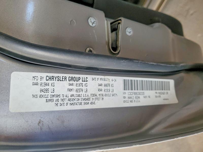 52893986 :رقم المزاد ، 1C3CDFBB9ED822335 vin ، 2014 Dodge Dart مزاد بيع