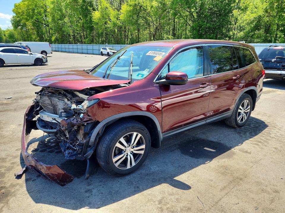 Продаж на аукціоні авто 2018 Honda Pilot, vin: 5FNYF6H50JB035242, номер лоту: 51996846