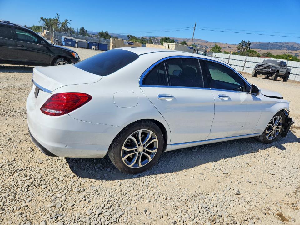 2015 Mercedes-benz C მანქანა იყიდება აუქციონზე, vin: 55SWF4JBXFU072199, აუქციონის ნომერი: 53827336