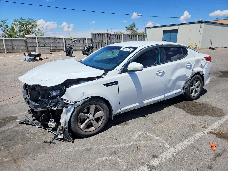 54712706 :رقم المزاد ، KNAGM4A70F5595530 vin ، 2015 Kia Optima مزاد بيع