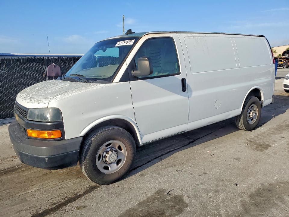 Auction sale of the 2018 Chevrolet Express G2500, vin: 1GCWGAFP3J1333448, lot number: 55137876