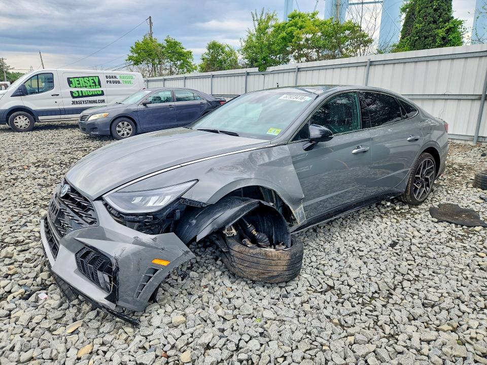 Продаж на аукціоні авто 2021 Hyundai Sonata, vin: 5NPEK4JC3MH110758, номер лоту: 52923416