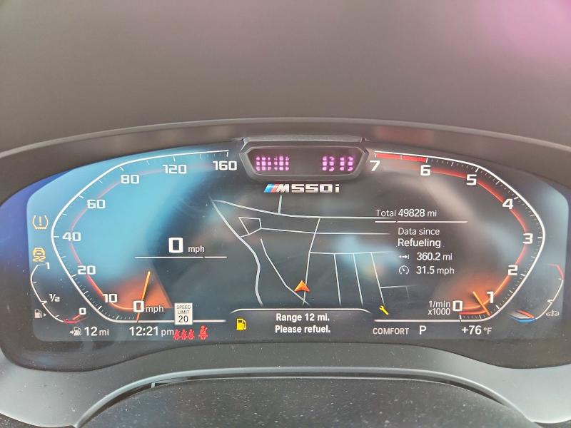 Aukcja sprzedaży 2023 Bmw M550xi, vin: WBA13BK02PCL36839, numer aukcji: 52397666