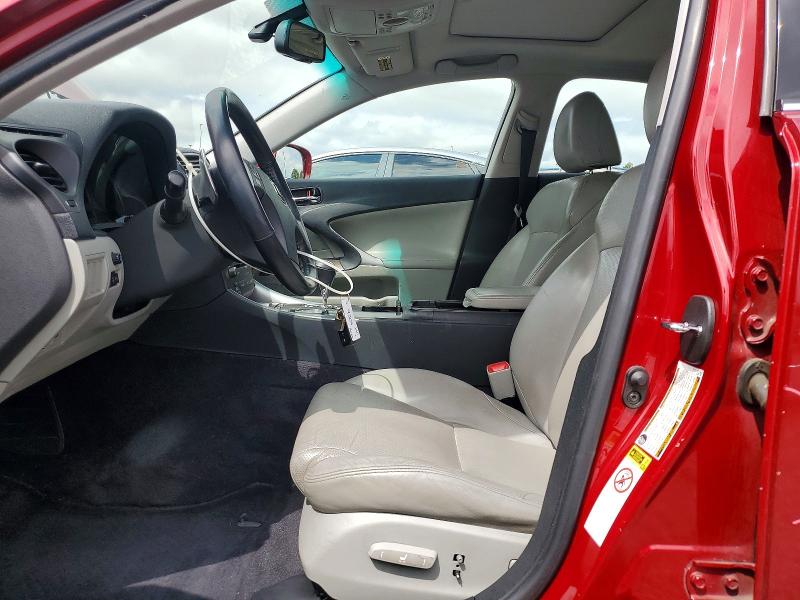 50806466 :رقم المزاد ، JTHCK262972018957 vin ، 2007 Lexus Is مزاد بيع