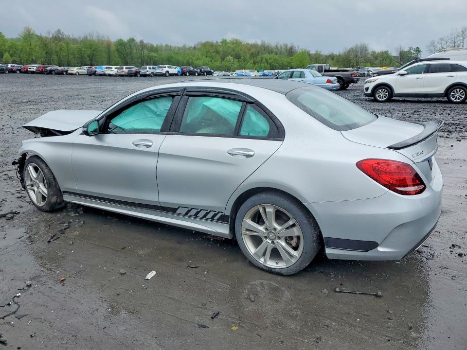 52529636 :رقم المزاد ، 55SWF4KBXHU182932 vin ، 2017 Mercedes-benz C مزاد بيع
