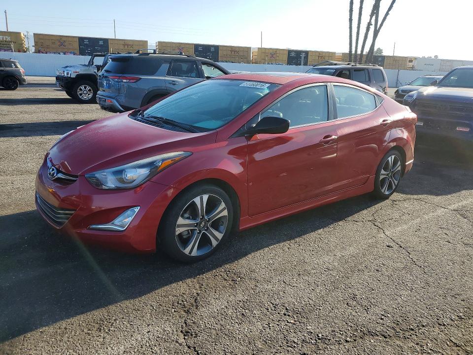 Продажа на аукционе авто 2015 Hyundai Elantra, vin: KMHDH4AH2FU234644, номер лота: 54460016