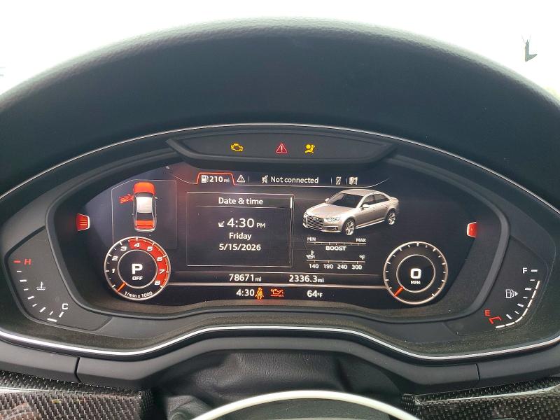 Продажа на аукционе авто 2018 Audi S4, vin: WAUB4AF42JA002869, номер лота: 53950346