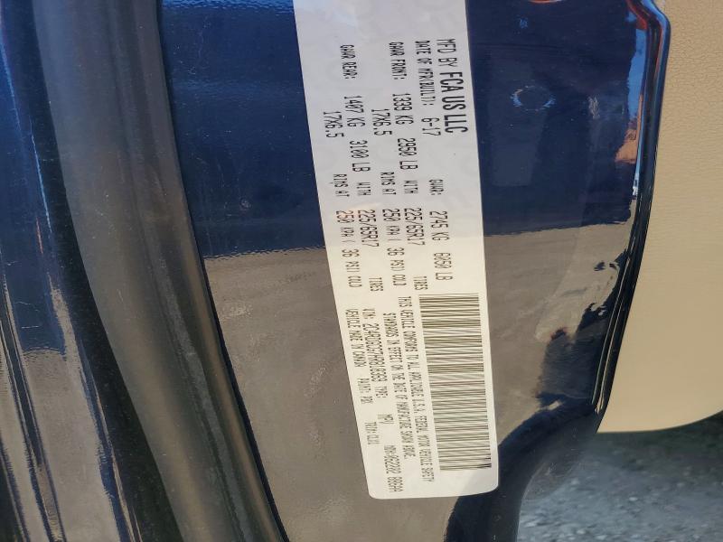 Продаж на аукціоні авто 2017 Dodge Grand Caravan, vin: 2C4RDGCG7HR818369, номер лоту: 51883446