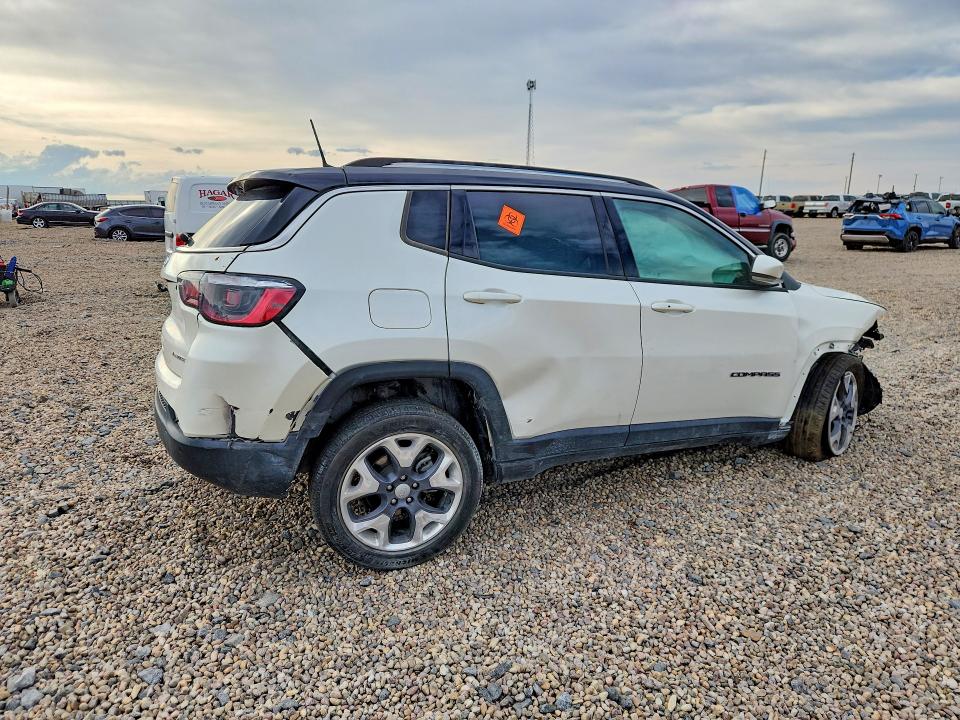 Aukcja sprzedaży 2021 Jeep Compass, vin: 3C4NJDCB7MT549680, numer aukcji: 54882256