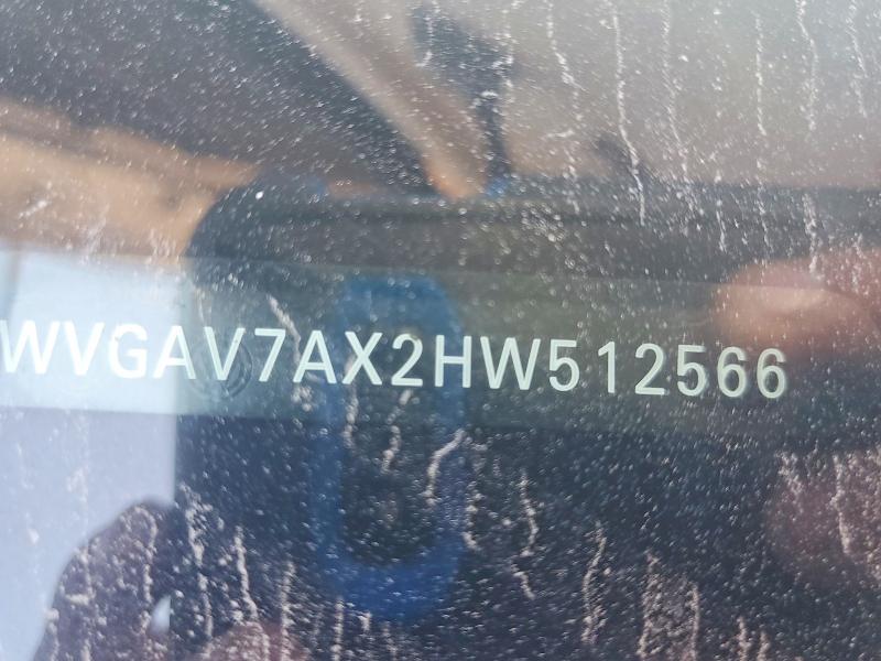 Aukcja sprzedaży 2017 Volkswagen Tiguan, vin: WVGAV7AX2HW512566, numer aukcji: 54393286