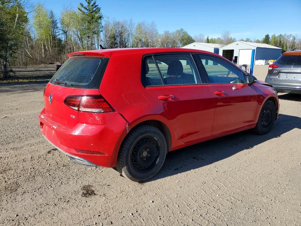 2018 Volkswagen Golf მანქანა იყიდება აუქციონზე, vin: 3VWG17AU1JM254124, აუქციონის ნომერი: 52737916
