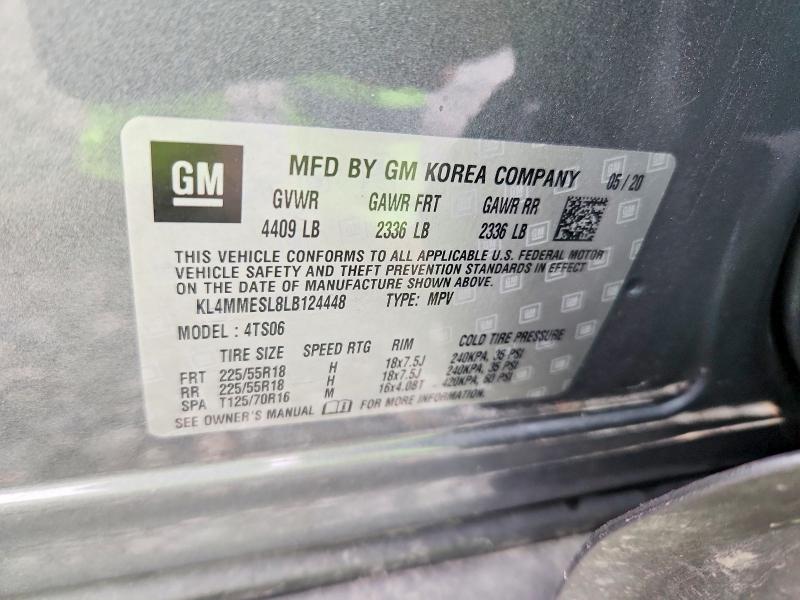 Продажа на аукционе авто 2020 Buick Encore Gx, vin: KL4MMESL8LB124448, номер лота: 53133336