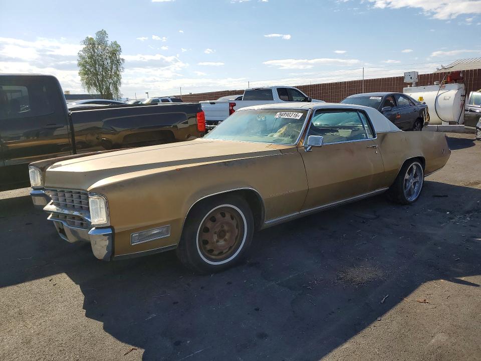 Продаж на аукціоні авто 1968 Cadillac 2 Dr., vin: H8146852, номер лоту: 54890316