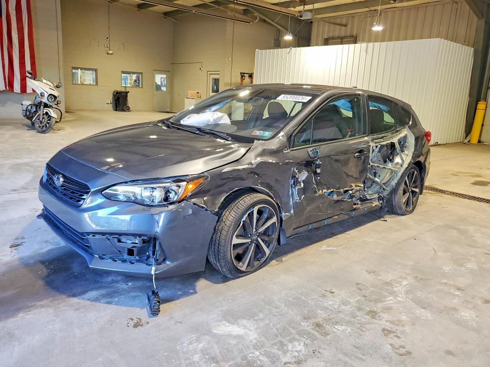 2022 Subaru Impreza მანქანა იყიდება აუქციონზე, vin: 4S3GTAM63N3726628, აუქციონის ნომერი: 55200026