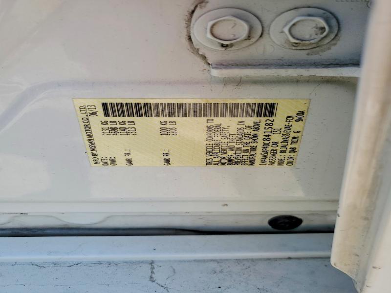 Aukcja sprzedaży 2013 Nissan Maxima, vin: 1N4AA5AP4DC841582, numer aukcji: 51530206