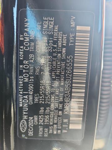 54068756 :رقم المزاد ، KM8HB3AB5SU266555 vin ، 2025 Hyundai Kona مزاد بيع