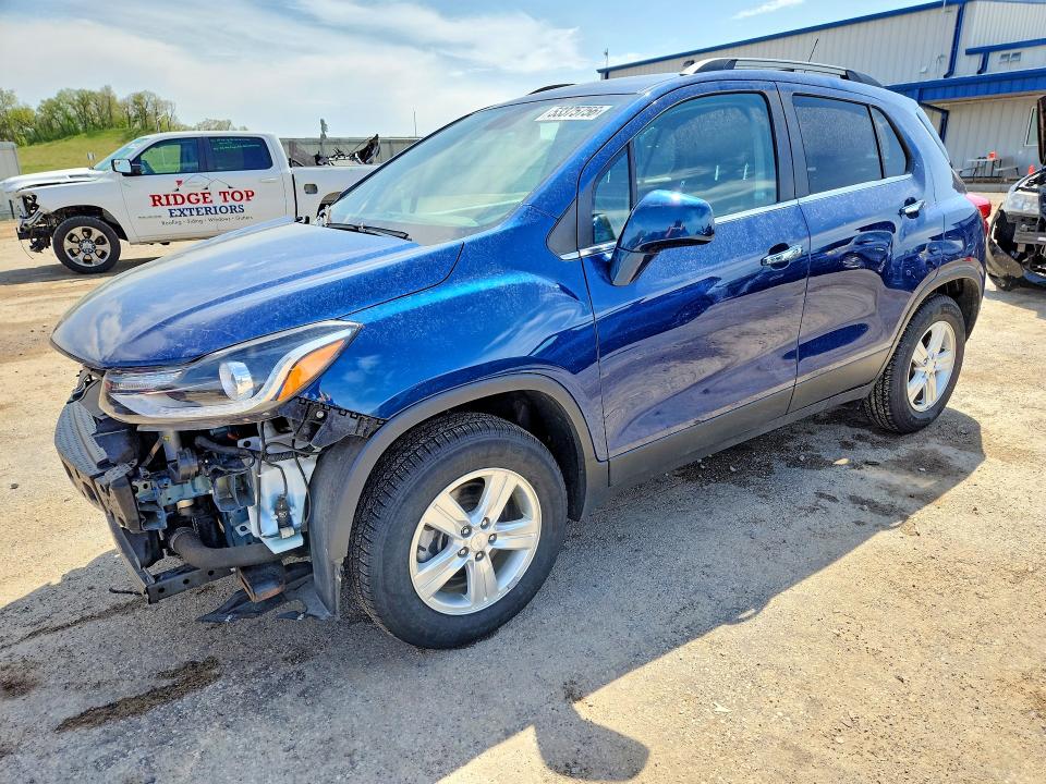 Auction sale of the 2019 Chevrolet Trax, vin: 3GNCJPSB2KL180273, lot number: 53375756