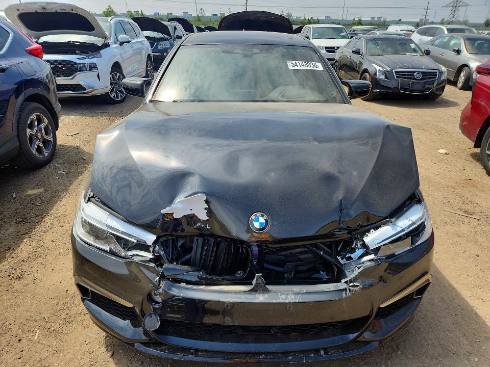54143036 :رقم المزاد ، WBAJB9C58JB035446 vin ، 2018 Bmw M550xi مزاد بيع