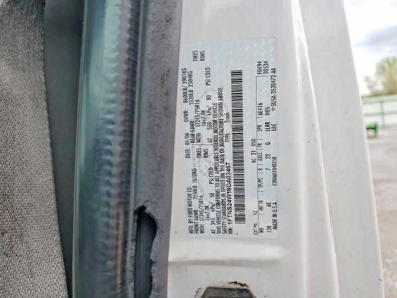 2006 Ford Econoline მანქანა იყიდება აუქციონზე, vin: 1FTNS24W16DA03467, აუქციონის ნომერი: 53530246