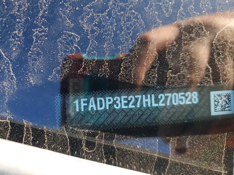 Aukcja sprzedaży 2017 Ford Focus, vin: 1FADP3E27HL270528, numer aukcji: 54825536