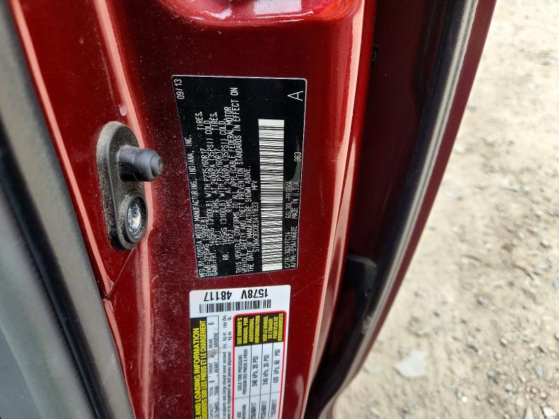 Продажа на аукционе авто 2014 Toyota Sienna, vin: 5TDKK3DC0ES411833, номер лота: 53950806