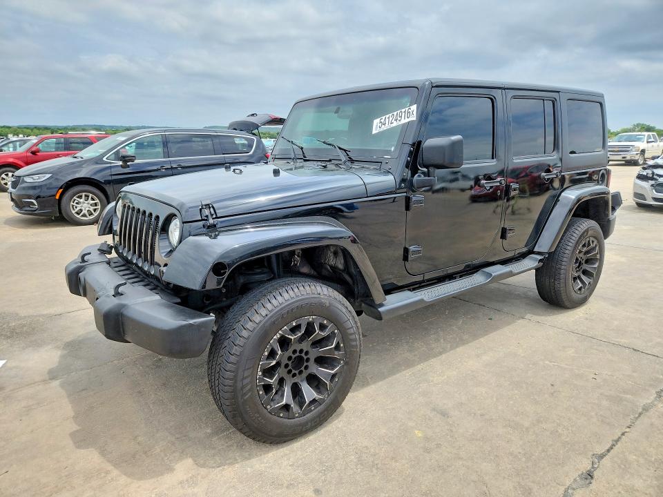 54124916 :رقم المزاد ، 1C4BJWEG3HL696314 vin ، 2017 Jeep Wrangler Unlimited مزاد بيع