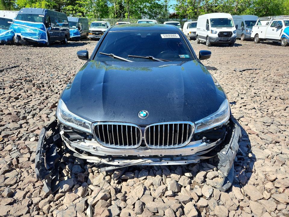 Aukcja sprzedaży 2016 Bmw 750, vin: WBA7F0C51GGM20854, numer aukcji: 53695666