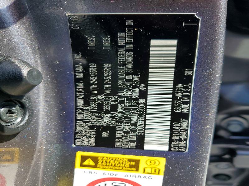2018 Toyota Highlander მანქანა იყიდება აუქციონზე, vin: 5TDDZRFH0JS900498, აუქციონის ნომერი: 52654576