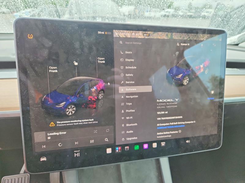 Auction sale of the 2022 Tesla Model Y, vin: 7SAYGDEE0NF384805, lot number: 54019776