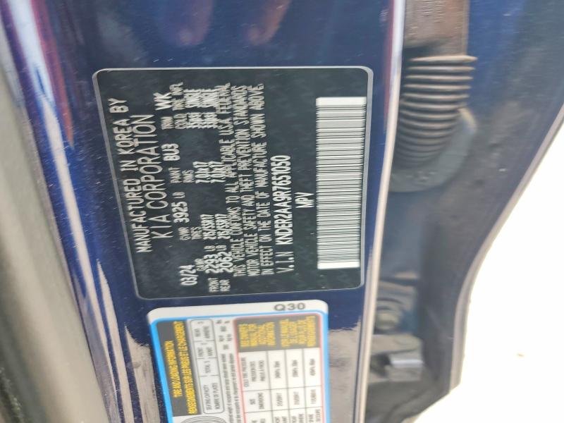 2024 Kia Seltos მანქანა იყიდება აუქციონზე, vin: KNDER2AA9R7651050, აუქციონის ნომერი: 55040916