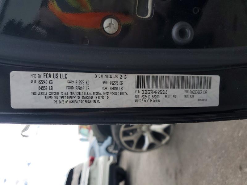 Aukcja sprzedaży 2016 Dodge Challenger, vin: 2C3CDZAGXGH202212, numer aukcji: 53412266