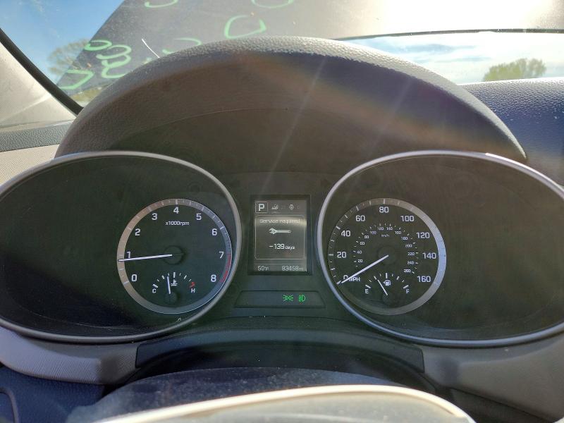 52371466 :رقم المزاد ، 5XYZU3LB5HG390240 vin ، 2017 Hyundai Santa Fe Sport مزاد بيع